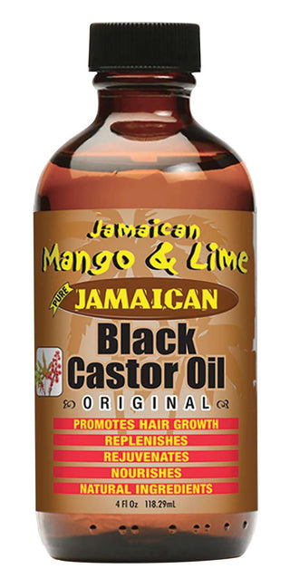 Jamaican Mango and Lime Black Castor Oil Original 4 Oz