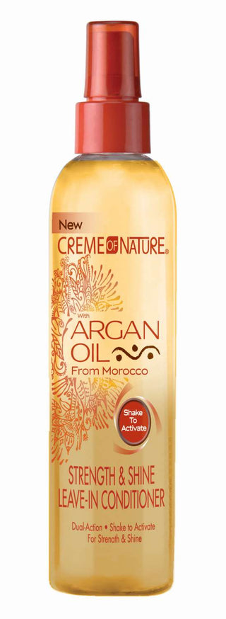 Creme Of Nature Strength and Shine Leave-In Conditioner With Argan Oil 8.45 Oz